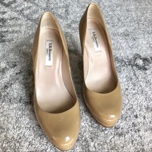 L.K. Bennett Sledge Nude Pumps